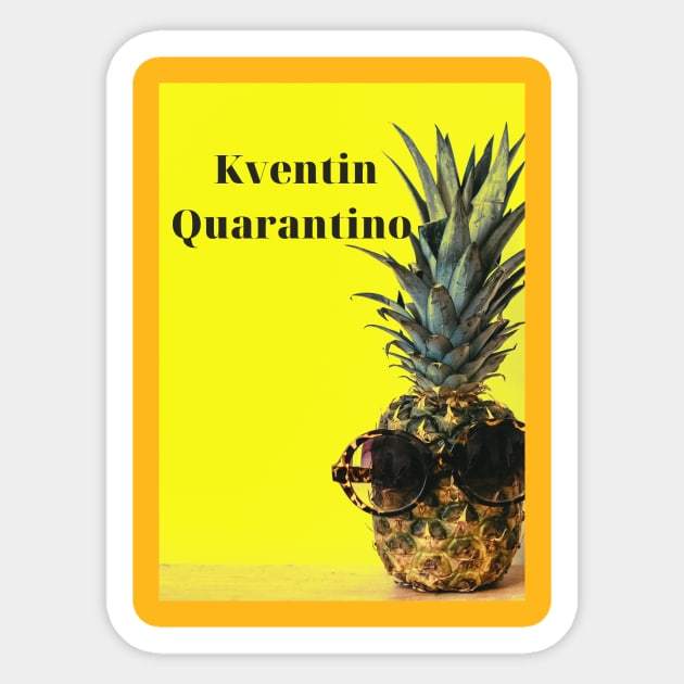 Kventin Quarantino Sticker by Printes